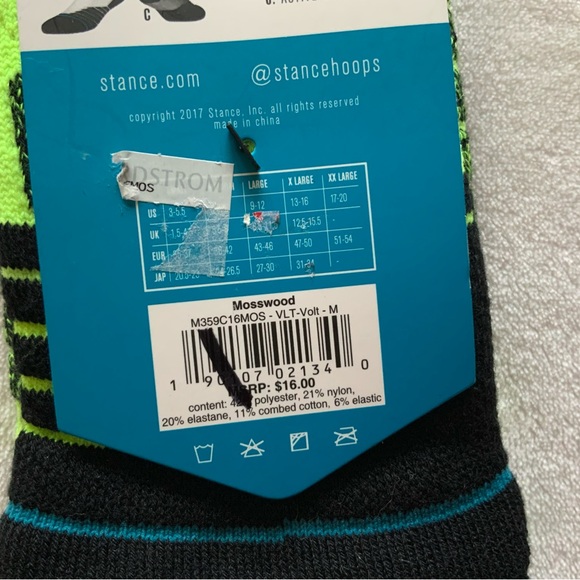 Stance Franchise Fusion Basketball Crew Socks - Picture 7 of 7